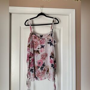 Beautiful cold shoulder blouse